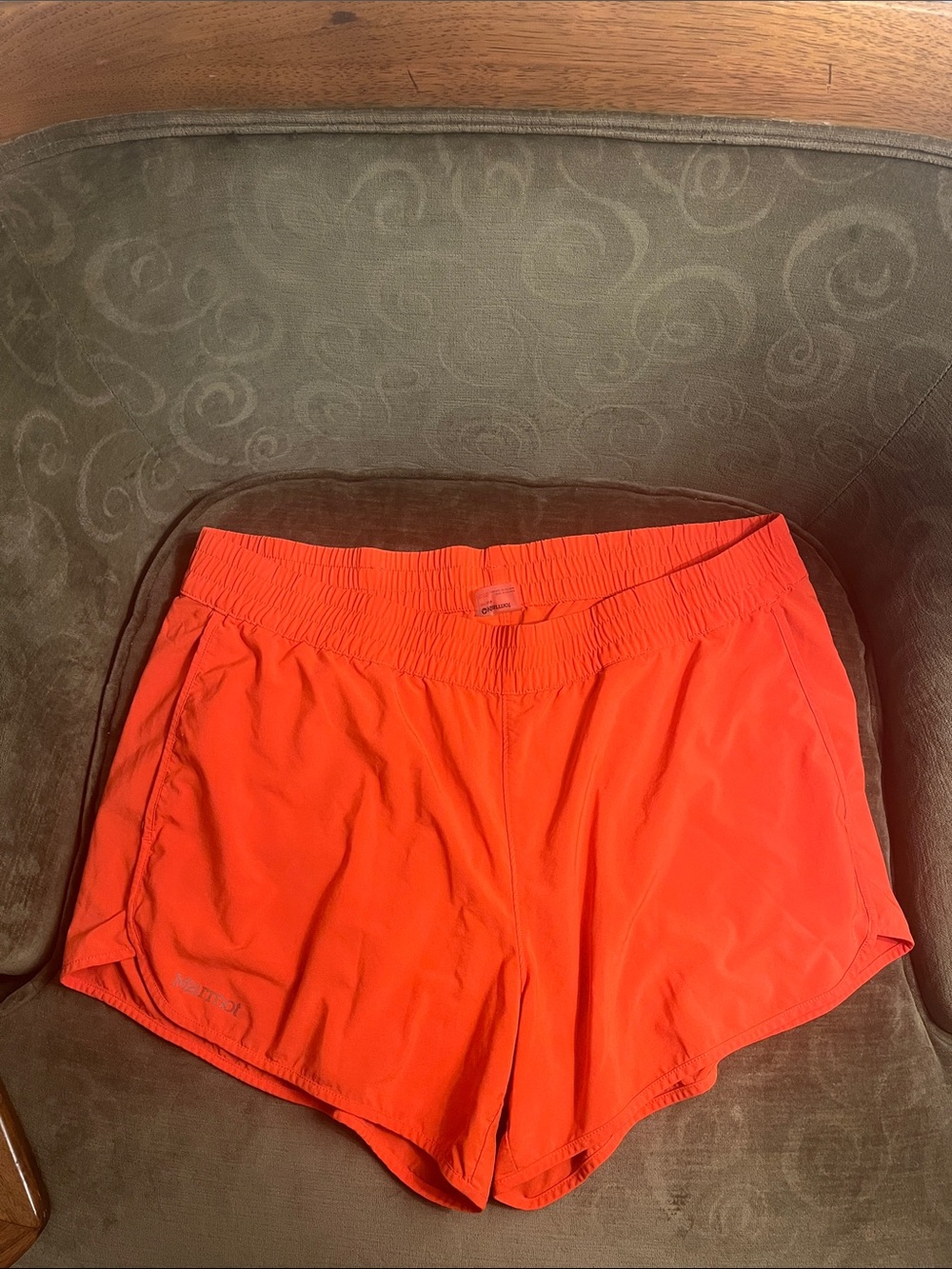 Marmot Orange Athletic Shorts